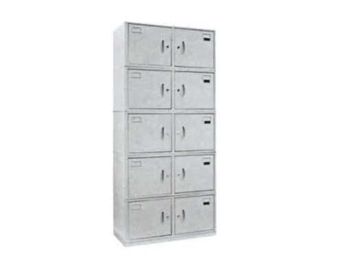 KL96-34噴塑亞光連體十門(mén)柜