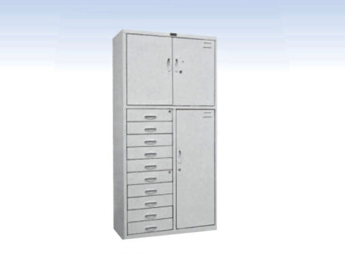 KL98-07噴塑亞光十斗三門(mén)柜